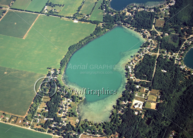 Indiana Lake in Cass County, Michigan